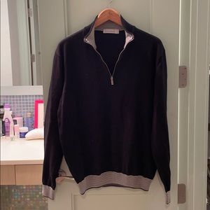 Vintage Ermenegildo Zegna Quarter Zip Sweater